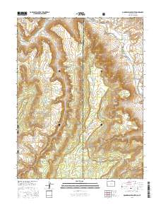 Dolores Point North 2016 topographic map thumbnail