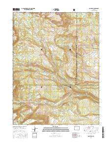 Dome Peak 2016 topographic map thumbnail