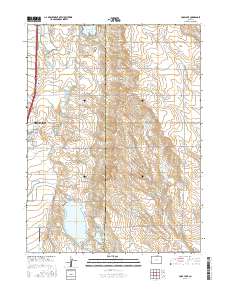 Cobb Lake 2016 topographic map thumbnail