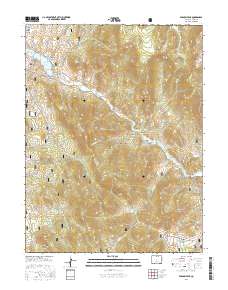 Farnum Peak 2016 topographic map thumbnail