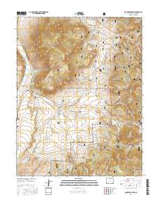 Cochetopa Park 2016 topographic map thumbnail