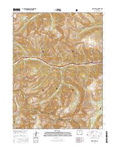 Grays Peak 2016 topographic map thumbnail