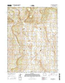M F Mountain 2016 topographic map thumbnail