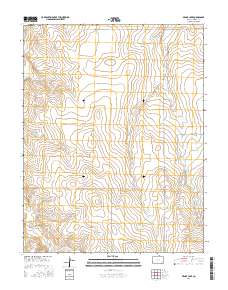 Denny Lake 2016 topographic map thumbnail