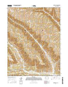 Desert Gulch 2016 topographic map thumbnail