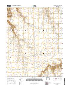 Doss Canyon South 2016 topographic map thumbnail