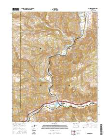 Dotsero 2016 topographic map thumbnail