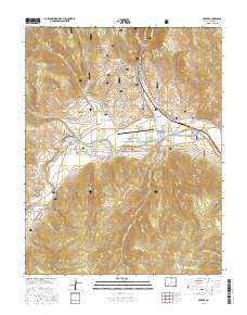 Creede 2016 topographic map thumbnail