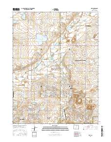 Erie 2016 topographic map thumbnail