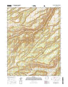Escalante Forks 2016 topographic map thumbnail