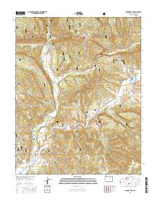 Chimney Rock 2016 topographic map thumbnail