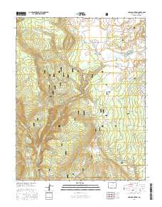 Chris Mountain 2016 topographic map thumbnail