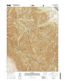 Coaldale 2016 topographic map thumbnail