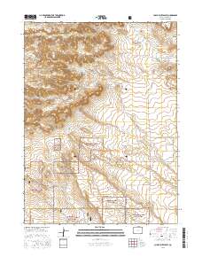 Chalk Bluffs East 2016 topographic map thumbnail