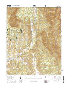 Chama Peak 2016 topographic map thumbnail