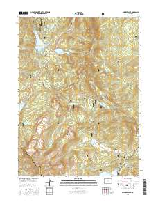Chambers Lake 2016 topographic map thumbnail