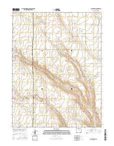 Long Creek 2016 topographic map thumbnail