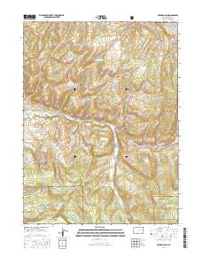Hayden Gulch 2016 topographic map thumbnail