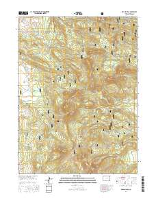 Meaden Peak 2016 topographic map thumbnail