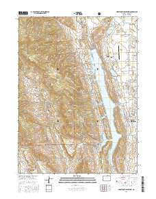 Horsetooth Reservoir 2016 topographic map thumbnail