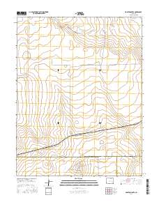 Houston Lakes 2016 topographic map thumbnail