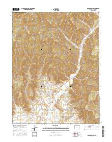 Howard Canyon 2016 topographic map thumbnail