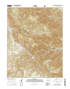 Hardscrabble Mountain 2016 topographic map thumbnail