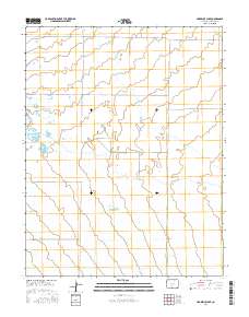 Harrence Lake 2016 topographic map thumbnail