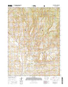 McInturf Mesa 2016 topographic map thumbnail