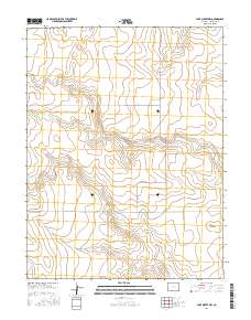 Lake Albert NW 2016 topographic map thumbnail