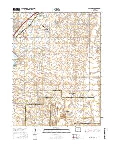 Mile High Lakes 2016 topographic map thumbnail