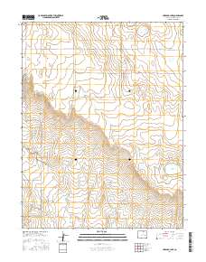 Hubbard Lake 2016 topographic map thumbnail