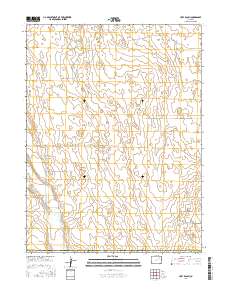 Huey Ranch 2016 topographic map thumbnail