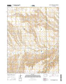 East of Sevenmile Ranch 2016 topographic map thumbnail