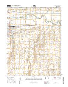 Lamar East 2016 topographic map thumbnail