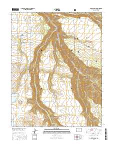 Gurley Canyon 2016 topographic map thumbnail