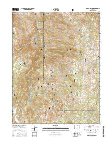 Hackett Mountain 2016 topographic map thumbnail