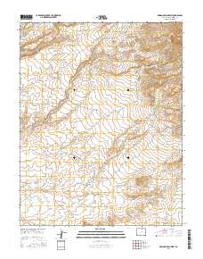 Mariano Wash West 2016 topographic map thumbnail