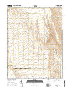 Metz Springs 2016 topographic map thumbnail