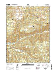 Lost Park 2016 topographic map thumbnail