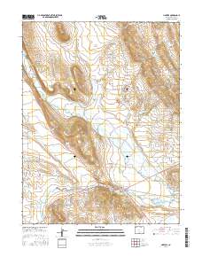 Hartsel 2016 topographic map thumbnail