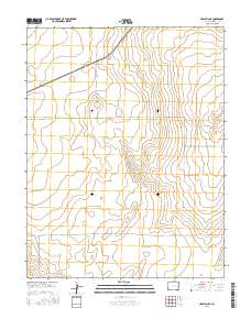 Haswell NE 2016 topographic map thumbnail