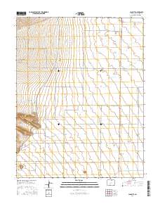 La Garita 2016 topographic map thumbnail