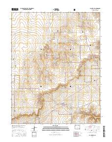 La Junta SE 2016 topographic map thumbnail