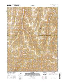 McCarthy Gulch 2016 topographic map thumbnail