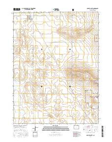 Grover South 2016 topographic map thumbnail