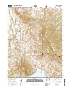 King Creek 2016 topographic map thumbnail