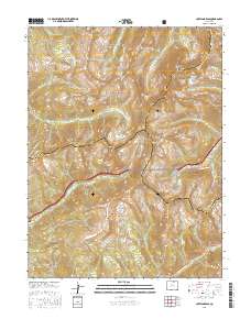 Loveland Pass 2016 topographic map thumbnail