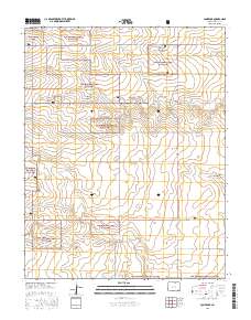 Lone Rock 2016 topographic map thumbnail