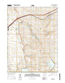 Keenesburg 2016 topographic map thumbnail